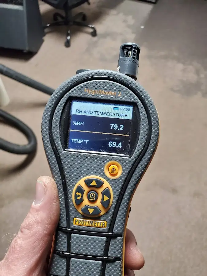 Moisture meter humidity assessment for Fire & Smoke Damage Restoration in Eastvale